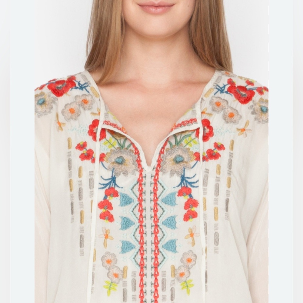 JOHNNY WAS EMILY TUNIC / SHELL/SMALL